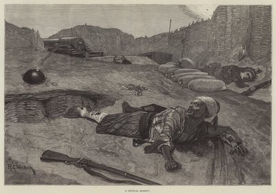 Krytyczny moment autorstwa Richard Caton Woodville junior